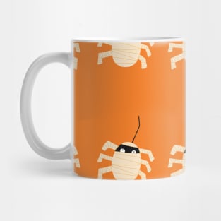 Halloween Mummy Spiders Mug